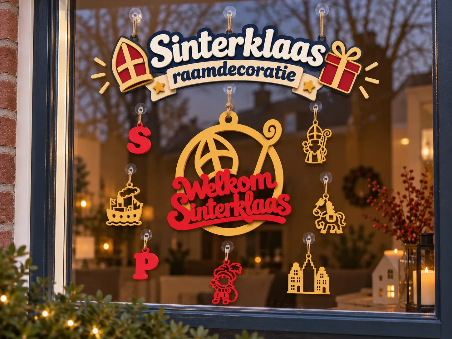 Sinterklaas raamdecoratie set - Ff8a4c23a083221a 1 - 00116