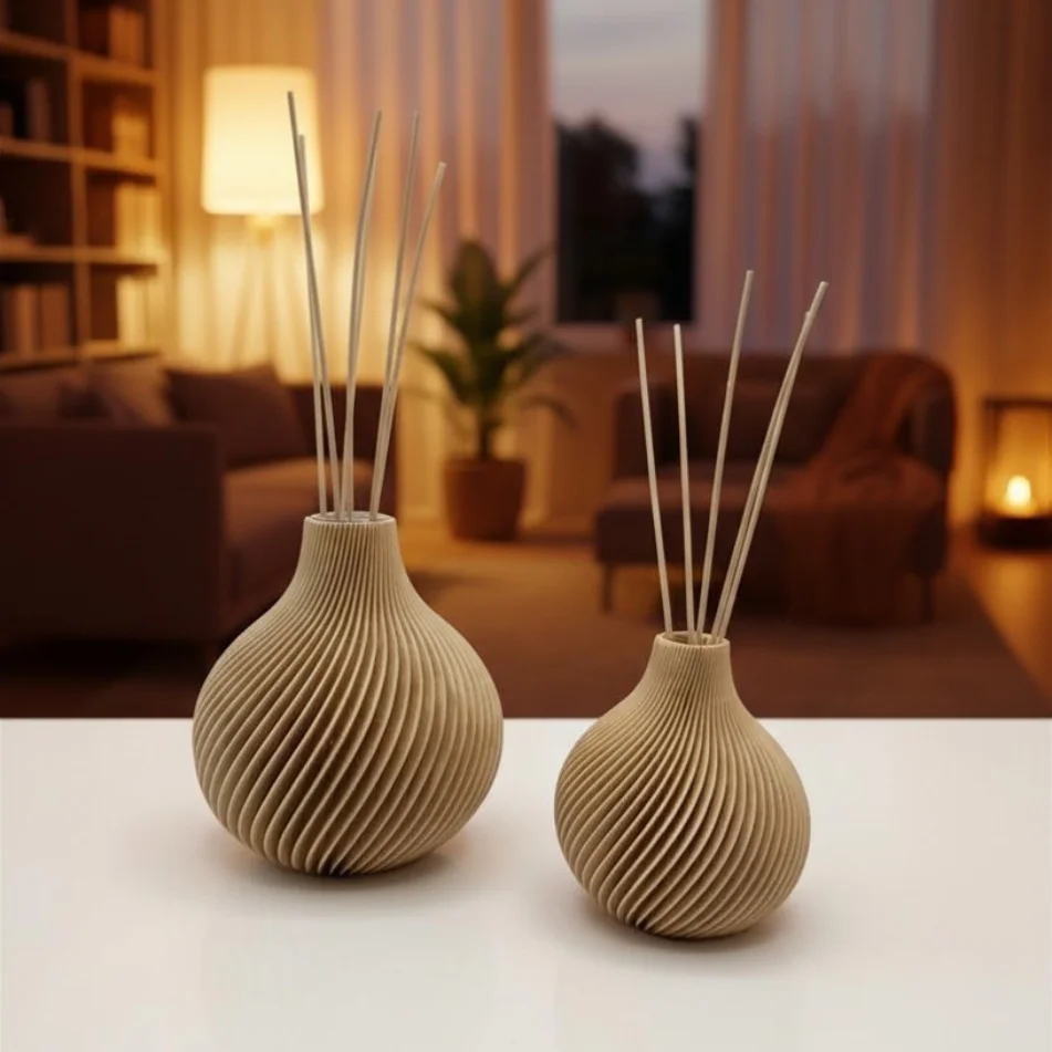 Vaas voor geurstokjes Sphere - Geurstokjes maten deco - 0052