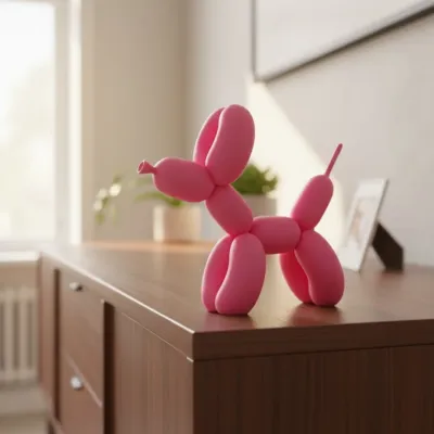 Ballonhond beeldje - Ballonhond deco - 0028