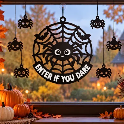 Halloween spinnenweb raamdecoratie - F9fcc6e65454b752 - 00115