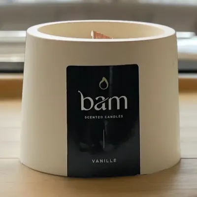 BAM Cone geurkaars - Vam vanille cone - 0059